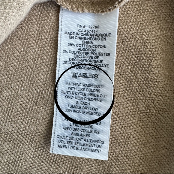 True Religion Men's Beige Pinstripe Jersey - Picture 7 of 8